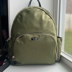 Kate Spade Forest Green Backpack